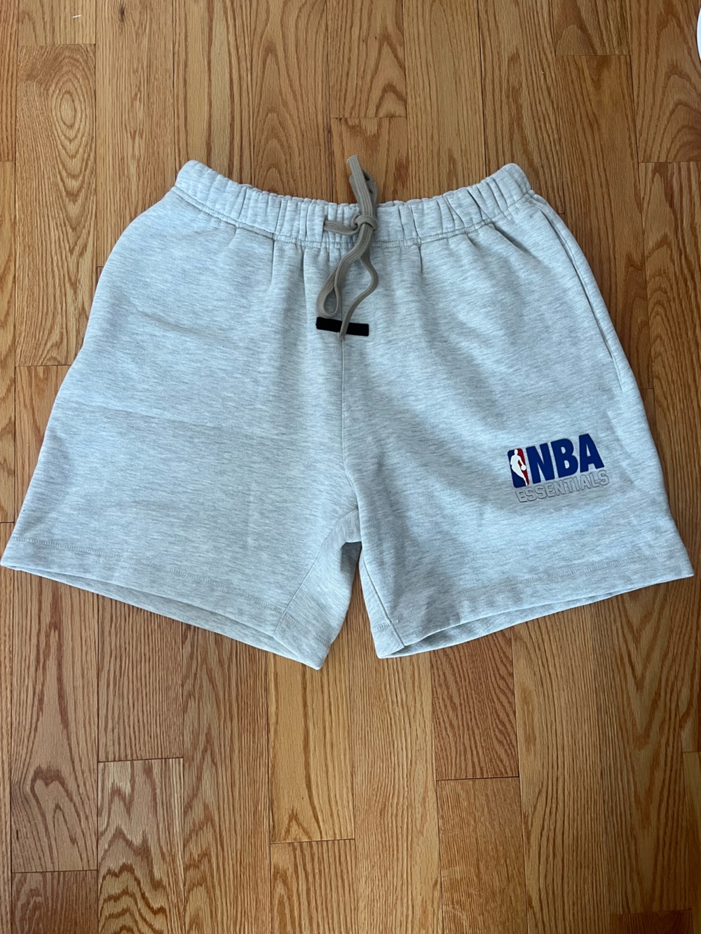 Fear of God Heather Gray NBA x ESSENTIALS Sweatshorts